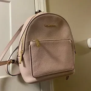 NWT Michael Kors Adina Medium Pebbled Leather Backpack – Powder Blush MICHAEL KORS POWDER BLUSH PALE PINK ADINA MEDIUM PEBBLED  main image 2